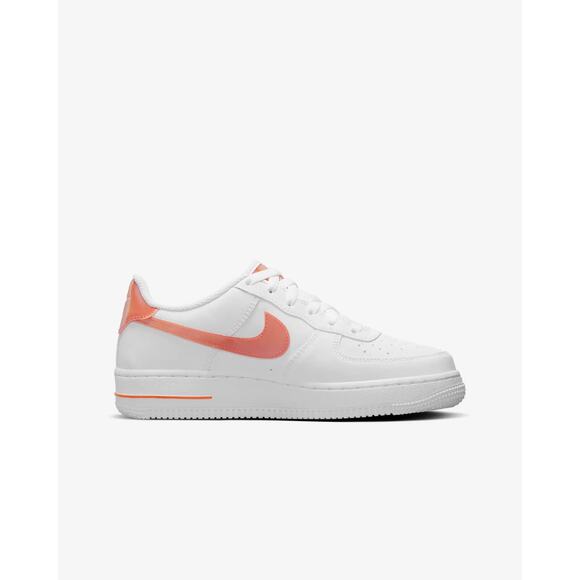 NEW Nike Air Force 1 Next Nature White Orange FJ4669 100 - SIZE 5.5Y / 7 WOMENS - Picture 3 of 9